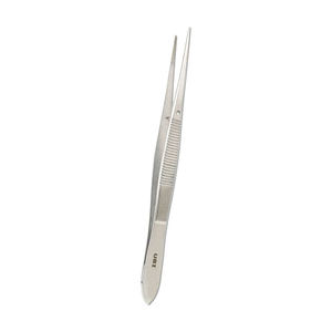 Pince à épiler de précision durable de marque UBI de 12,9 cm, pointe droite, acier à haute teneur en carbone, outil de manucure pour usage domestique et commercial - Product Image 1