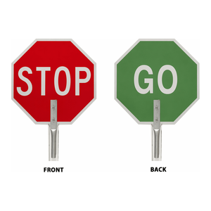 Panneau de signalisation routière Stop de 18 pouces en aluminium et ABS haute visibilité pour la sécurité routière - Product Image 2