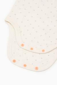 JALBEBE Mono de Bebé Unisex Talla Única, Manga Larga, Algodón Tejido, Ecológico, Lavable, Conjunto de Bodys al por Mayor para Otoño - Product Image 6