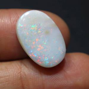 Ópalo Australiano Natural de 9 Quilates, Gema Suelta de Coober Pedy, Increíble Multifuego, Hecho a Mano para Joyería - Product Image 4