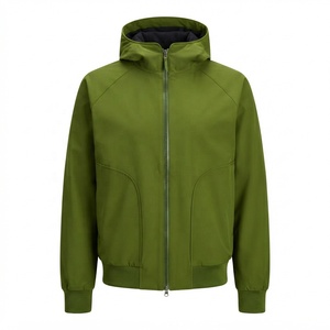 Chaqueta de aviador gruesa con cremallera, estilo streetwear de invierno, personalizada OEM, unisex, de alta calidad, con capucha, tipo Letterman, para hombre, al por mayor. - Product Image 3