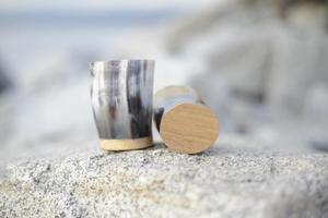 Verre à cocktail personnalisé en corne de vache, fait main, durable, moderne, de luxe, pour mariage, résistant au lave-vaisselle, léger, pour boire - Product Image 2