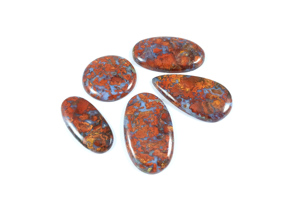 Piedras Preciosas Sueltas de Ágata Roja Húngara Natural, Formas Mixtas, Tamaños Personalizados, Hechas a Mano, Lisas, para Joyería - Product Image 2