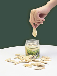 Snack de Dang Shen en Rodajas Liofilizadas |   100% Natural, Raíz Herbal Crujiente, OEM, Marca Privada, Sabor Dulce, Palitos Uniformes, Envasado al Vacío - Product Image 1