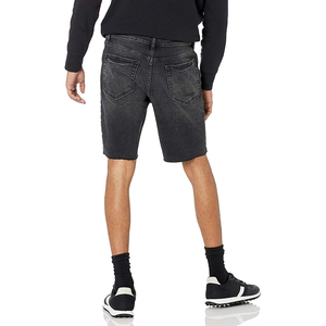 Pantalones Cortos de Mezclilla Elásticos Casuales para Hombre 2025, Shorts de Mezclilla Azules y Negros, Pantalones Cortos de Lona para Hombre, Estilo Urbano - Product Image 6