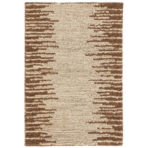 Tapis en jute fait main indien, rayures contemporaines, épais, pour cuisine et salon - Product Image 1