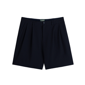 Pantalones Cortos de Golf Premium de Cordura con Doble Pliegue Frontal para Hombre, de Lujo, Hechos a Medida, OEM, Personalizados, Estilo Resort, Moda Urbana de Verano - Product Image 6