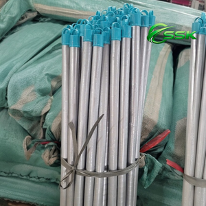 Factory Wholesale Asiawood Eucalyptus Wood PVC Coated Wooden Handle Broomstick and <b>Mop</b> Stick 70-120cm Easy <b>Cleaning</b> Outdoor Use - Product Image 2