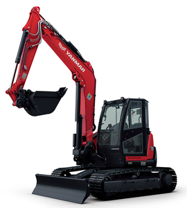 รถขุดขนาดเล็ก SV100-7 10 ตัน ระบบไฮดรอลิก แบบตีนตะขาบ ห้องโดยสารปิด  เครื่องยนต์ดีเซลประสิทธิภาพสูง  ปั๊มก่อสร้าง  เกียร์  มอเตอร์ - Product Image 1