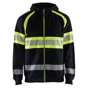 Vêtements de sécurité réfléchissants pour la construction, sweats à capuche à manches longues, vêtements de travail de sécurité, sweats à capuche zippés de sécurité - Product Image 4