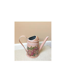 L'eau galvanisée au design imprimé émaillé floral vibrant peut être idéale pour les tâches de soin des plantes tout en améliorant l'attrait intérieur décoratif - Product Image 1