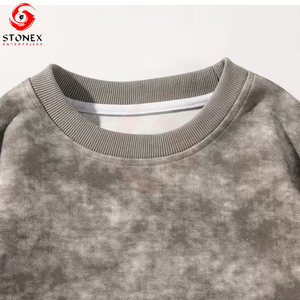 เสื้อยืดคอตตอน 100% ขายส่ง พร้อมพิมพ์ลายฟูลคัลเลอร์แบบ Acid Wash รับผลิตแบบ OEM & ODM แขนยาว ปรับแต่งโลโก้และดีไซน์ได้ - Product Image 3