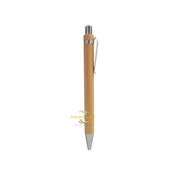 Stylo à bille en bambou naturel, papeterie durable pour la promotion d'entreprise