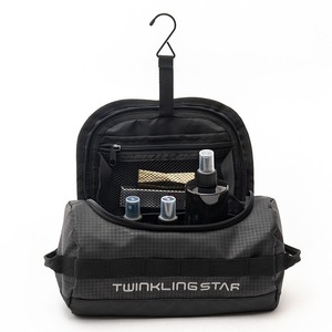 Black toiletry bag simple storage bag practical outdoor sports bag - Product Image 5