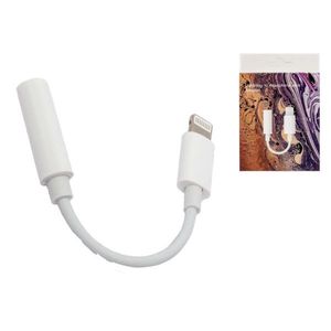 Light To Headphone Jack <b>Adapter</b> For iPhone Audio Output 3.5mm Connector - Product Image 1