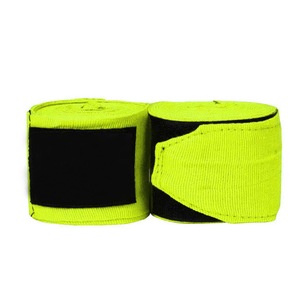 Bandages de boxe personnalisés 2025 avec logo, style élastique, en nylon-coton, antidérapants, support de poignet, modèle Gym - Product Image 1