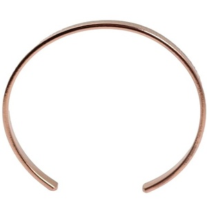 กำไลข้อมือโลหะสีโรสโกลด์ทันสมัย ทำด้วยมือ ประณีต ปรับขนาดได้ - Product Image 1