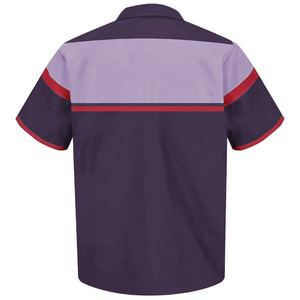 Uniformes de Trabajo de Alta Calidad para Garaje, de Poliéster Puro, Unisex, con Logotipo Personalizado, para Técnicos, Industriales, de Manga Corta, para Verano, para Construcción - Product Image 3