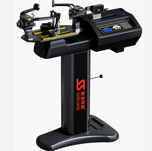 Electric Badminton Racket Stringing Machine <b>Black</b> Paint Coated Metal Frame Automatic Stringer for Home Use - Product Image 5