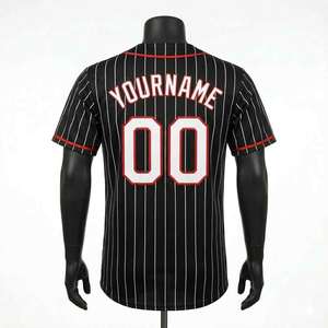 Sublimated <b>Baseball</b> Shirt Made in Pakistan <b>Baseball</b> Jersey Shorts Sleeve in Wholesale Cheap Rate With Your Own Designs - Product Image 3