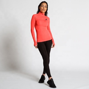 Camiseta de manga larga roja para mujer, fabricada por Hawk Eye Sports ( PayPal verificada) - Product Image 3