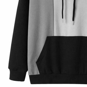 Men's Fashion Custom Logo Embroidered Oversized Hoodie Long Sleeve <b>Funky</b> <b>Printed</b> Pattern Casual Winter Wear Cotton Fleece Pocket - Product Image 4