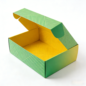 Boîte d'expédition en carton ondulé rose avec logo personnalisé, emballage recyclable pour crème pour le visage, crème pour les yeux, blush, e-commerce - Product Image 5