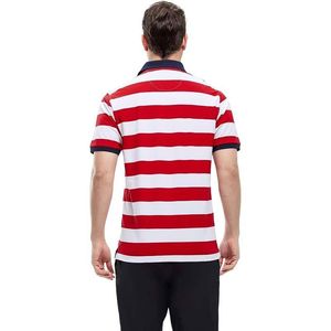 Maillots de rugby personnalisés unisexes à manches courtes en coton respirant, antibactériens, séchage rapide, mode décontractée, à col - Product Image 6