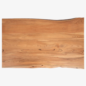 Organic Modern Industrial Thick Live Edge Solid Wood Top With Brushed Brass Finish <b>Folding</b> <b>Metal</b> Legs Living Room Coffee <b>Table</b> - Product Image 5