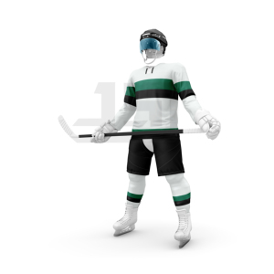 Uniforme Personalizado de Hockey sobre Hielo para Equipos, Camisetas con Nombres, Números y Colores Personalizados, 100% Poliéster, Antibacterial, Secado Rápido, Unisex - Product Image 6