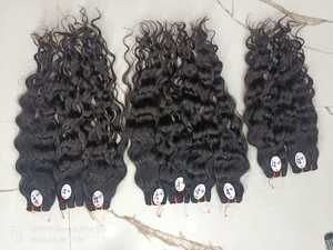 Extensions de cheveux humains indiens Remy, ondulés, 18-20 pouces, trame simple, tissage à la machine - Product Image 5