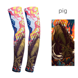 Mangas Deportivas Personalizadas con Protección UV, Diseño de Dragón, Mangas de Compresión, Protector de Brazo Deportivo, Equipo de Protección Solar - Product Image 6
