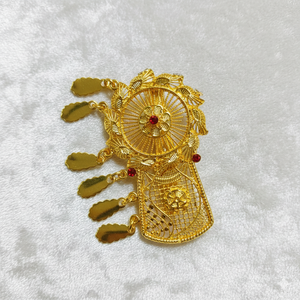 MOLL JEWELLERS Bijoux Vintage Plaqué Or en Alliage Faits Main Écologiques Étanche Élégants Tendance Pailletés Mini Animaux Pompons Fleurs - Product Image 5