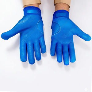 Gants de frappeur de baseball en cuir OEM en gros avec design de préhension performant et emballage personnalisé pour les acheteurs internationaux - Product Image 3