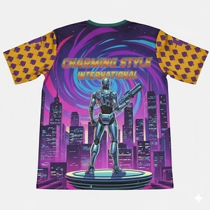Ventes en gros de t-shirts personnalisés, t-shirts de sport pour hommes, évacuation de l'humidité, fabrication en usine - Product Image 2