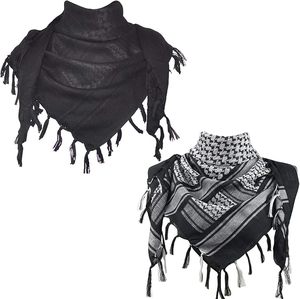 Cotton Shemagh Keffiyeh Desert <b>Scarf</b> Neck <b>Head</b> Wrap with Tassel for Men <b>Women</b> - Product Image 3