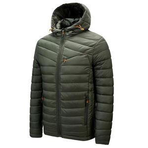 Design Winter Clothing Men Jackets 2026 Winter Fashion Stylish Custom Design Hooded Puffer <b>Bubble</b> Men's Puffer Jackets 2026 - Product Image 4