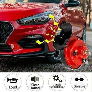 Tromba d'aria ad alto volume impermeabile per moto auto camion SUV Boat-Super altoparlante & clacson - Product Image 4