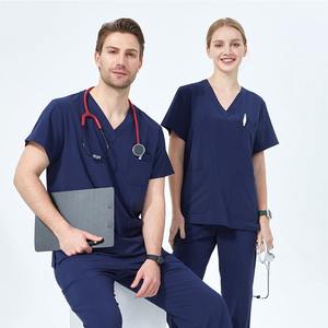 Uniformes Médicos al por Mayor para Doctores y Enfermeras, Conjuntos de Uniformes Quirúrgicos Personalizados con Logotipo, para Hombres y Mujeres, Lisos, para Hospital - Product Image 5