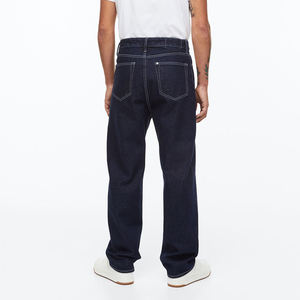 Jeans de Mezclilla para Hombre de Alta Calidad, Estilo Casual Vintage Lavado, Corte Recto, Ajustado, Listos para Otoño/Invierno, Disponibles al por Mayor - Product Image 3