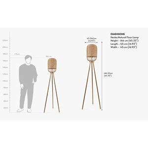 Lampe suspendue de qualité supérieure pour l'exportation, prix abordable, style trépied en rotin, design rond fait main pour salon intérieur, décoration. - Product Image 6