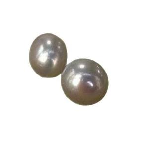 Boucles d'oreilles en perles naturelles vertes paon de Tahiti de haute qualité, design rond à forte luminosité, best-seller, vente en gros, cadeau parfait - Product Image 5