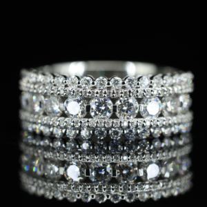Jewelry, Eyewear, <b>Watches</b> & Accessories>Fine Jewelry>Moissanite Jewelry>Moissanite <b>Rings</b> - Product Image 4