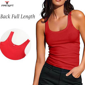 Top Corto Acolchado para Mujer con Tirantes Integrados, Tejido 100% Algodón, Transpirable - Product Image 2