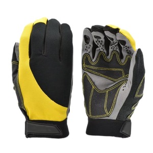 Gants de mécanicien anti-choc en nitrile avec manchette de sécurité, grip antidérapant, personnalisables OEM, vente en gros, gants de travail anti-coupure - Product Image 2