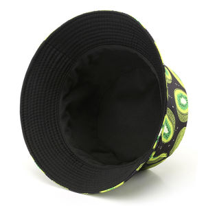 Chapeau de pêcheur à large bord imprimé coloré pour le printemps et l'été, chapeau bob personnalisé à imprimé fruité - Product Image 5