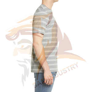 T-shirts respirants pour hommes style High Street, best-sellers, service OEM, logo personnalisable, design vierge, t-shirt pour hommes - Product Image 3