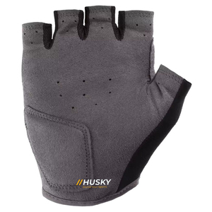 HUSKY SPORTSWEAR Customized Unisex Half Finger Weight Lifting Cycling Shockproof Breathable Microfiber Padded Fingerless Gloves - Product Image 3