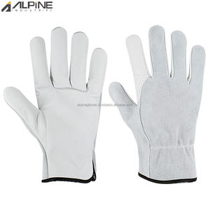 Gants de Conduite et de Mécanique OEM pour Hommes en Cuir Chaud, Personnalisables, Tendance, avec Doublure en Coton et Caoutchouc Nitrile, Anti-Impact et Anti-Coupure - Product Image 2