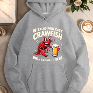 เสื้อฮู้ดลำลองของผู้หญิงคาดการณ์วันหยุดสุดสัปดาห์เบียร์กุ้ง - Product Image 3